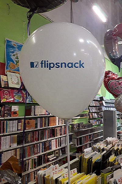Baloane personalizate Flipsnack